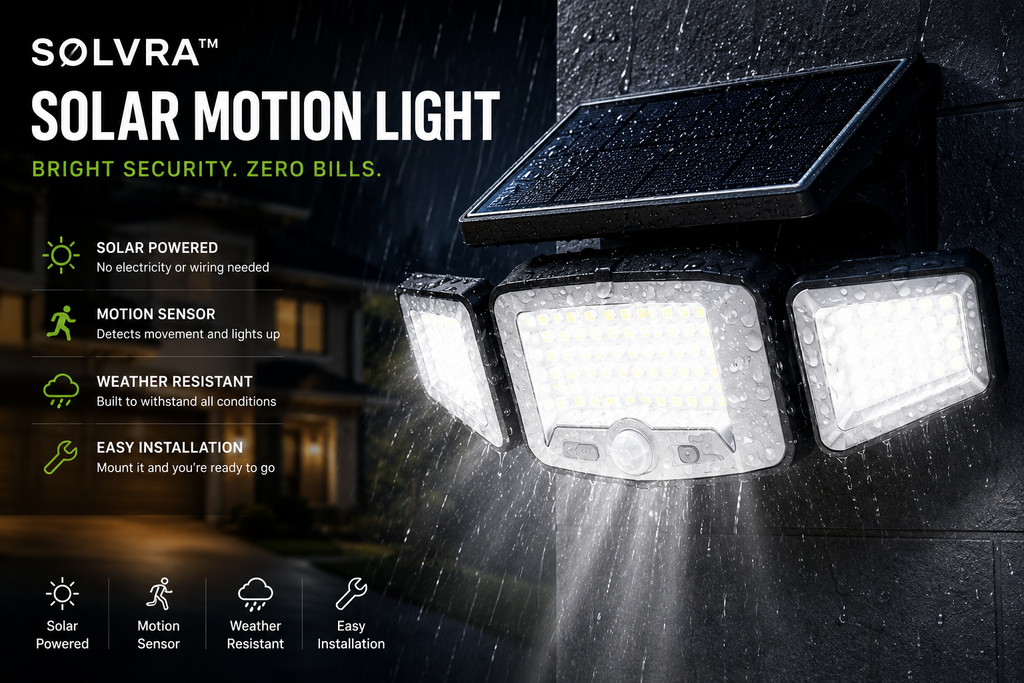 SOLVRA™ Solar Motion Light