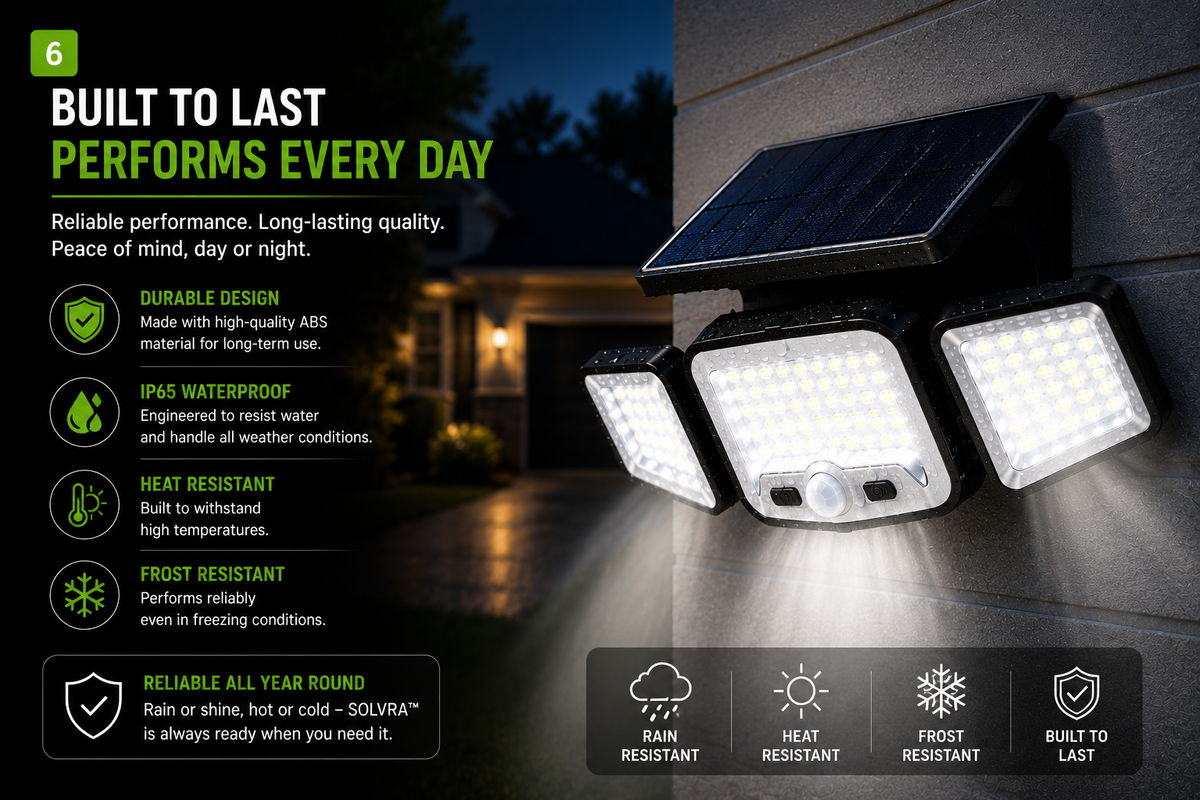SOLVRA™ Solar Motion Light